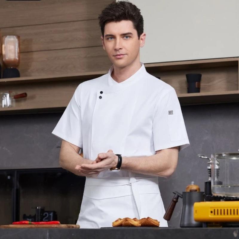Men's Chef Uniform Jacket Rest - Kitchen Baker ulasan dan harga