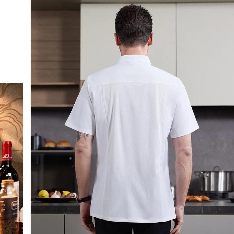 Men's Chef Uniform Jacket Rest - Kitchen Baker ulasan dan harga