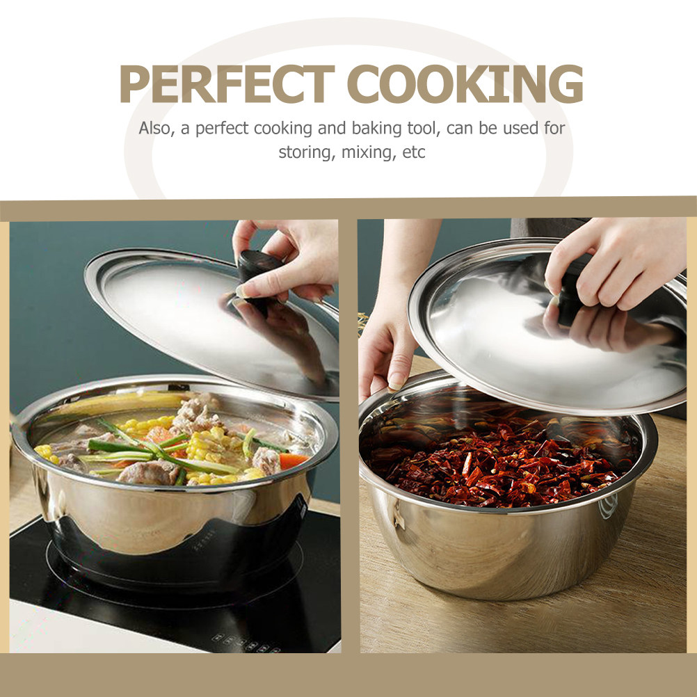 Stainless Steel Basin Large Ca - Kitchen Baking Cooking ulasan dan harga