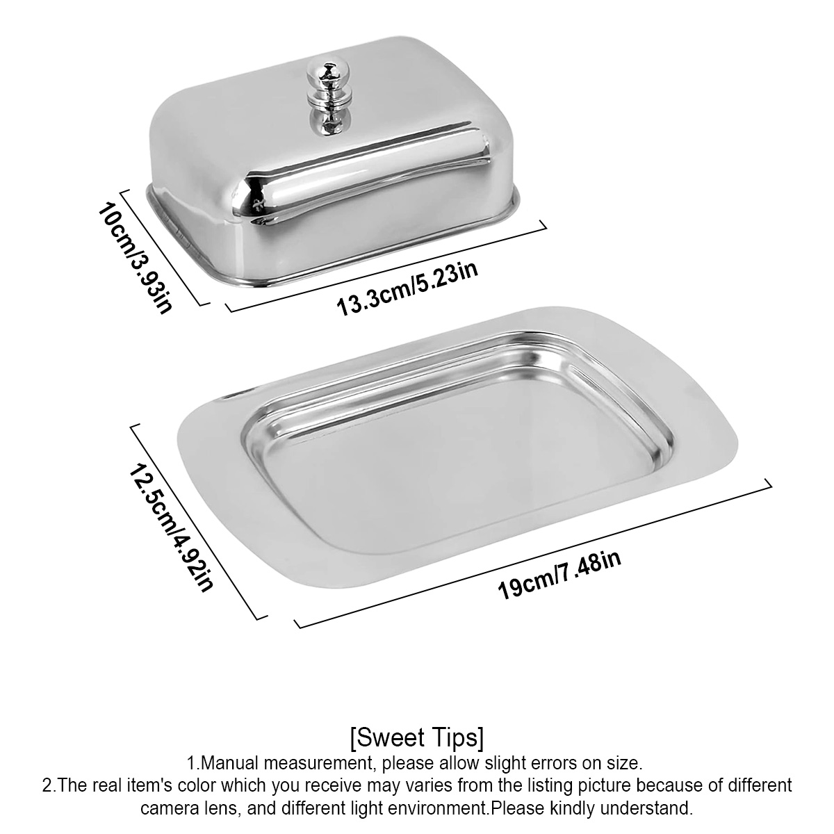 1PC Stainless Steel Butter Dis - Kitchen Baking Dishes ulasan dan harga